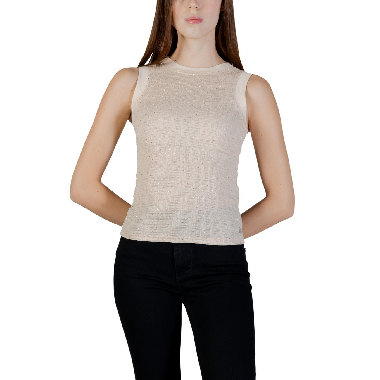 Guess Tops Ar Lencītēm Sievietēm