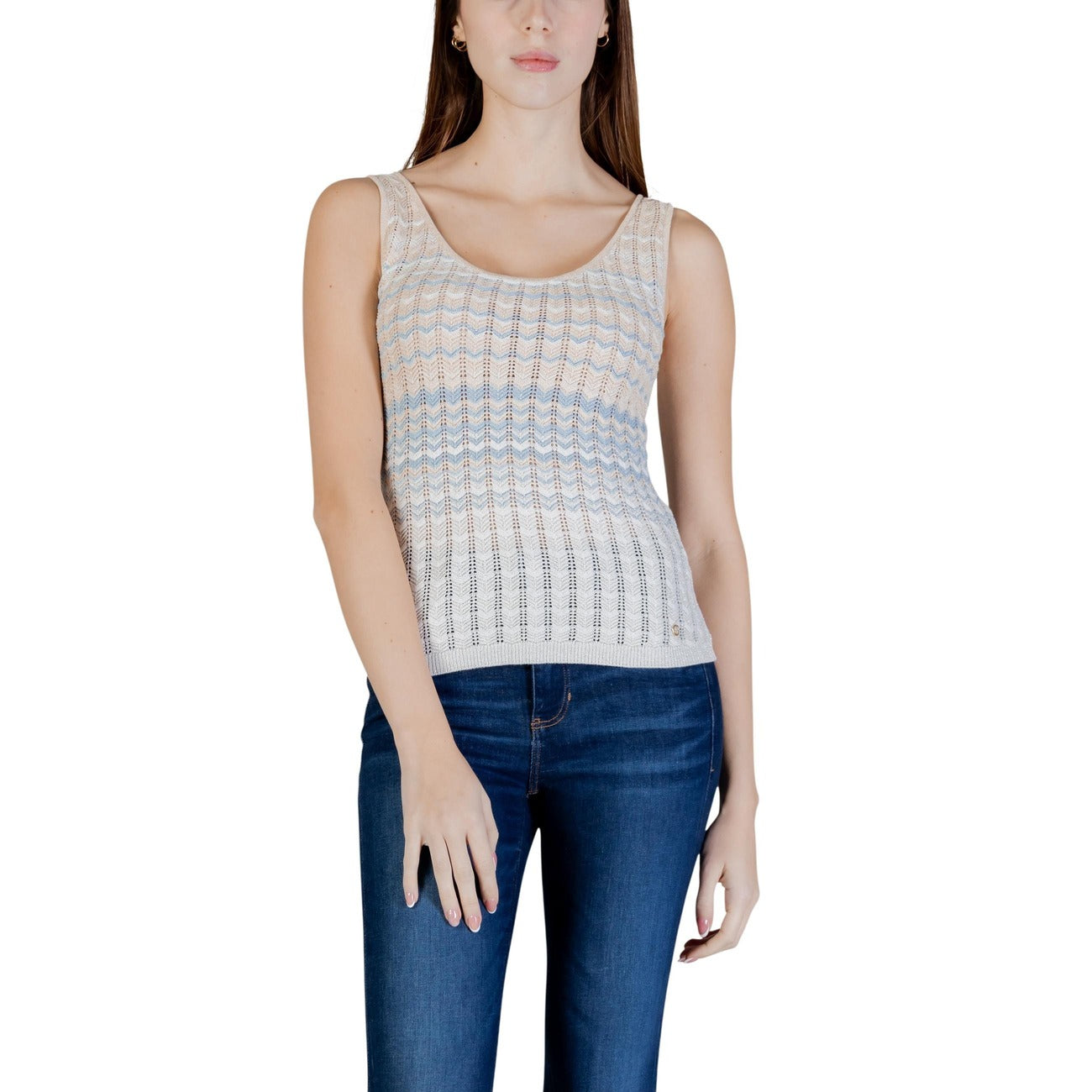 Guess Tops Ar Lencītēm Sievietēm