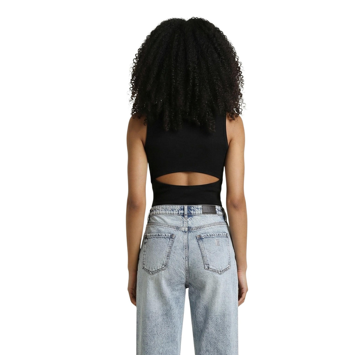 Calvin Klein Jeans Tops Ar Lencītēm Sievietēm