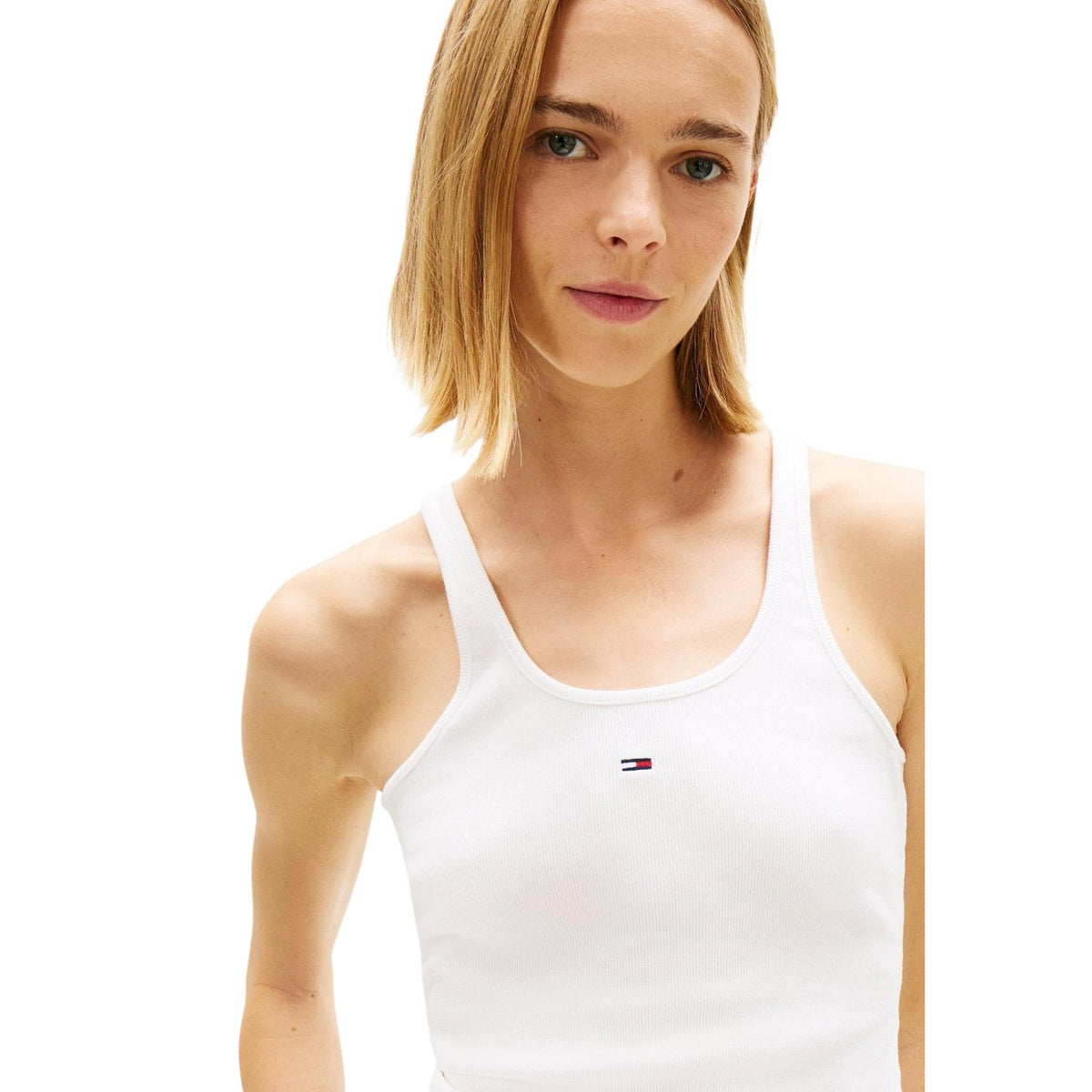 Tommy Hilfiger Jeans Tops Ar Lencītēm Sievietēm