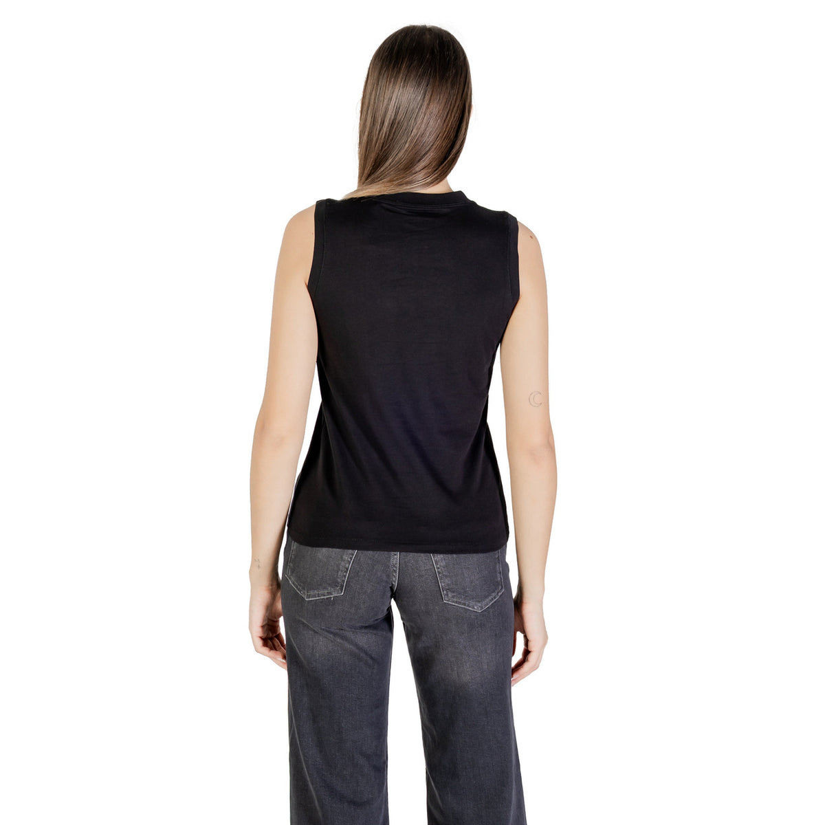 Calvin Klein Jeans Tops Ar Lencītēm Sievietēm