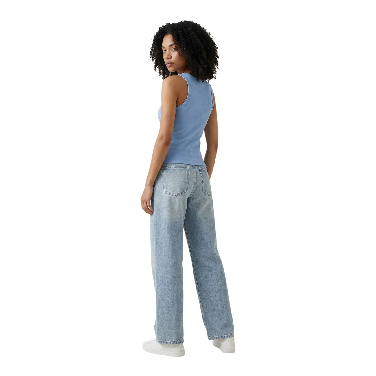 Calvin Klein Jeans Tops Ar Lencītēm Sievietēm