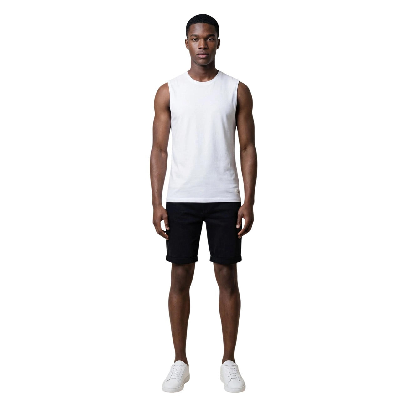 Calvin Klein Jeans T-krekls Bez Piedurknēm Vīriešiem