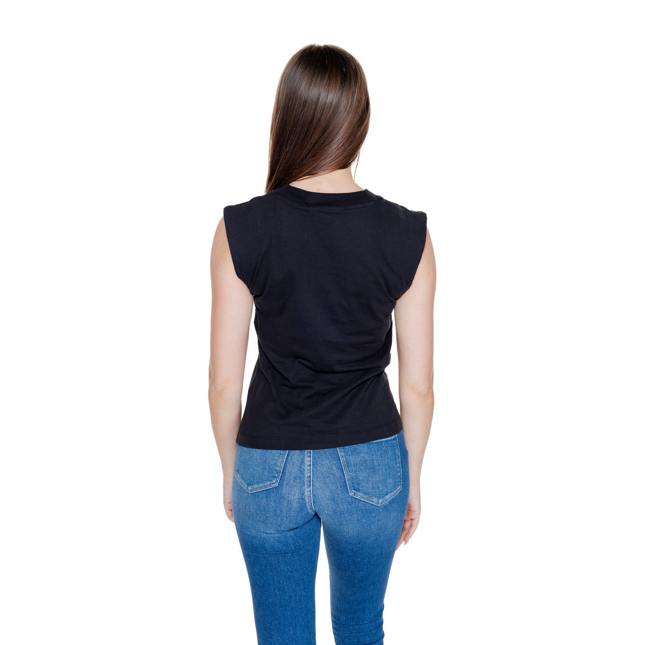 Calvin Klein Jeans Tops Ar Lencītēm Sievietēm