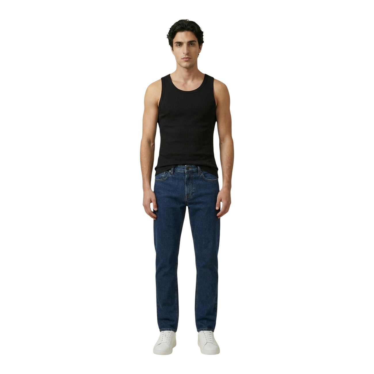Calvin Klein Jeans T-krekls Bez Piedurknēm Vīriešiem