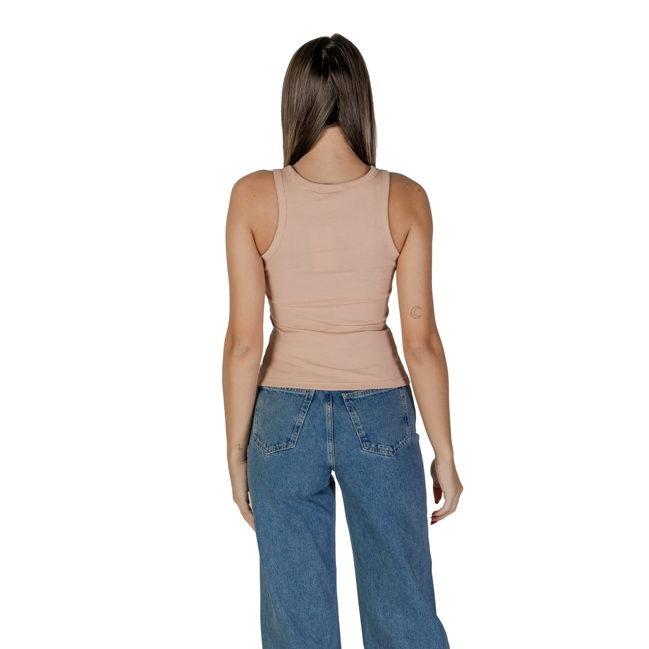 Calvin Klein Jeans Tops Ar Lencītēm Sievietēm