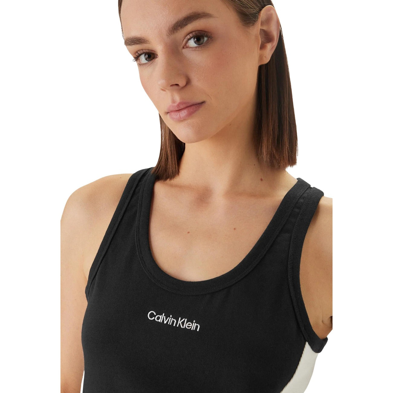Calvin Klein Jeans Tops Ar Lencītēm Sievietēm