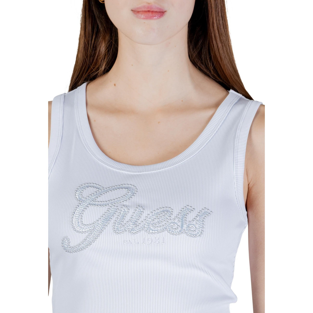 Guess Tops Ar Lencītēm Sievietēm