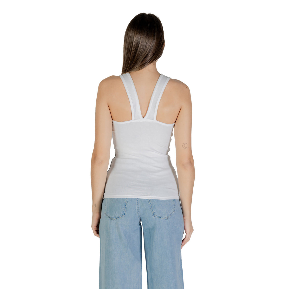 Calvin Klein Jeans Tops Ar Lencītēm Sievietēm