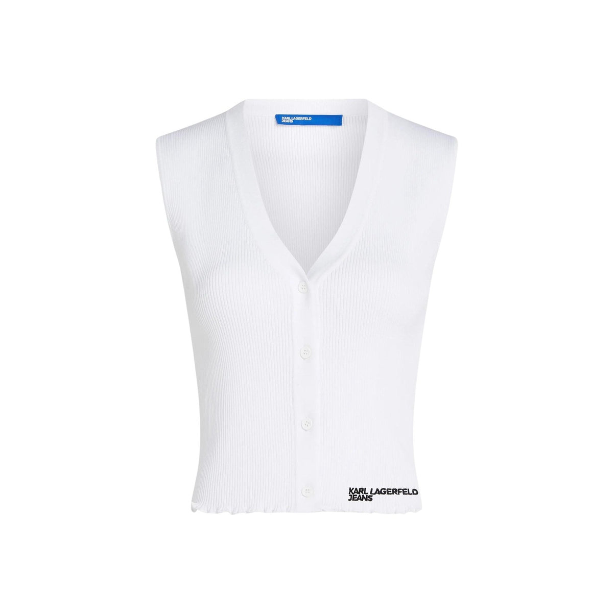 Karl Lagerfeld Jeans Tops Ar Lencītēm Sievietēm