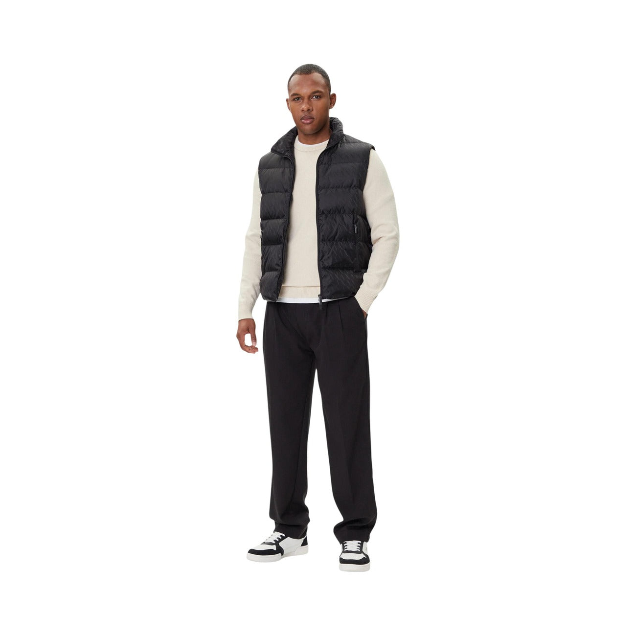 Armani Exchange Polsterēta Veste Vīriešiem