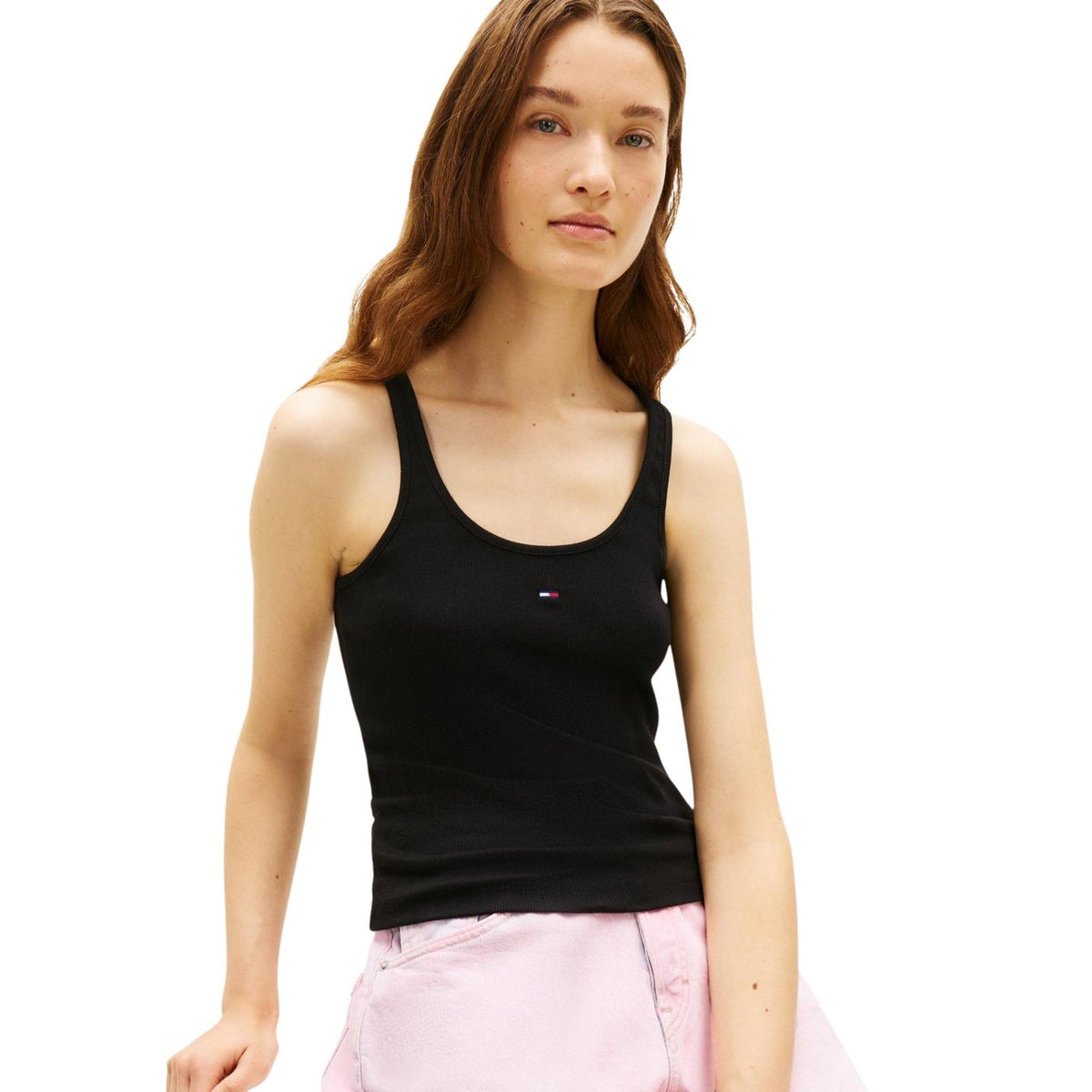 Tommy Hilfiger Jeans Tops Ar Lencītēm Sievietēm