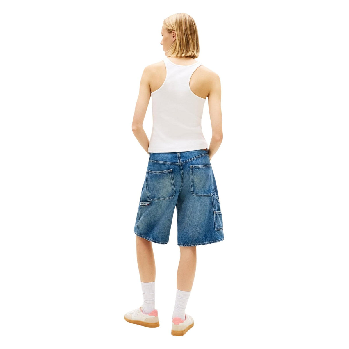 Tommy Hilfiger Jeans Tops Ar Lencītēm Sievietēm